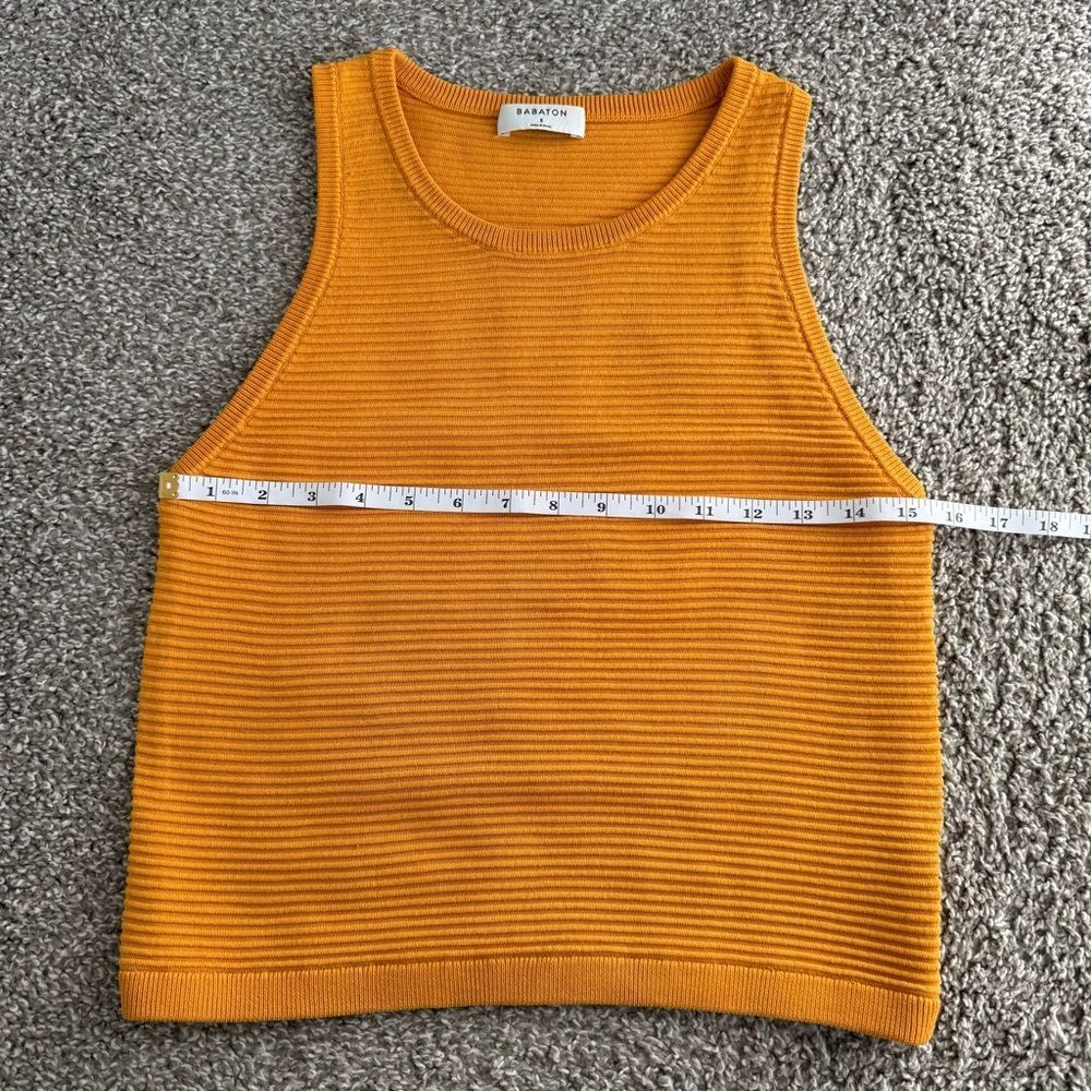 BABATON | Horizontal Rib Knit Tank - Size Small - Picture 7 of 8